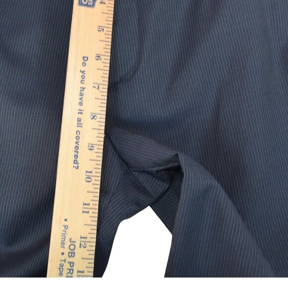 Theory Malcolm Pinstripe Suit Pants Size 31 100% Virgin Wool Slim Tailored Fit - Picture 7 of 13